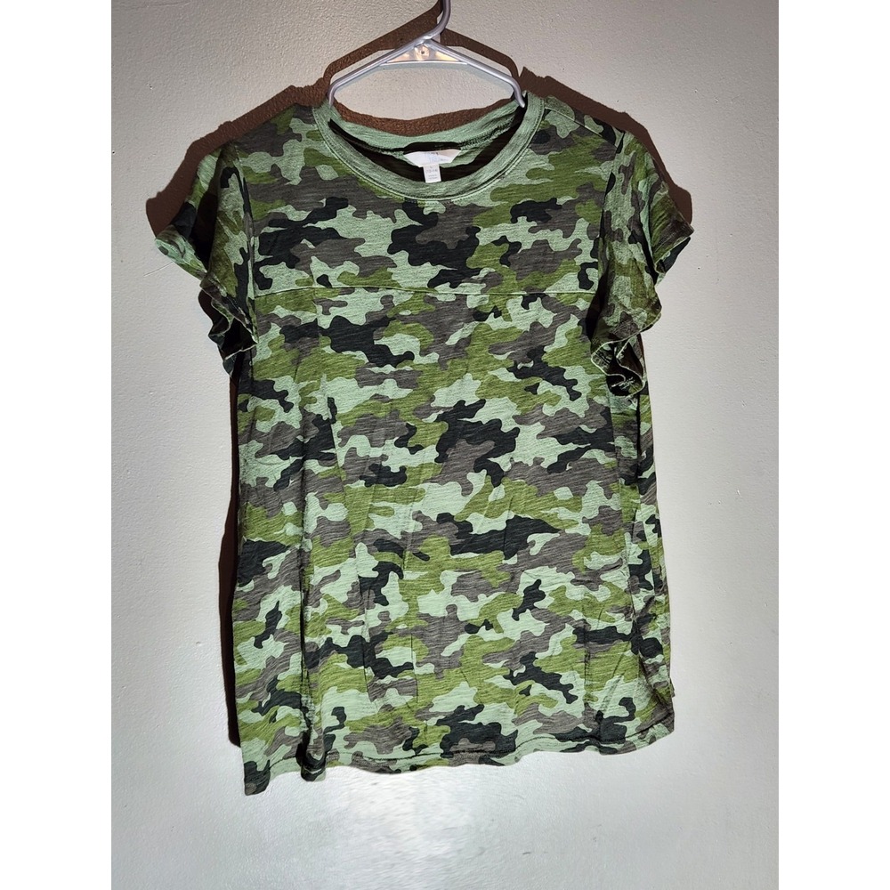 time true womens large‎ top Camouflage